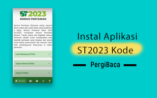 Tata Cara Tata Cara Instalasi Aplikasi ST2023 Kode Bangka BelitungInstalasi Aplikasi St2023 Kode